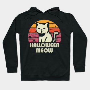 Meow Kawaii Cat Halloween Hoodie